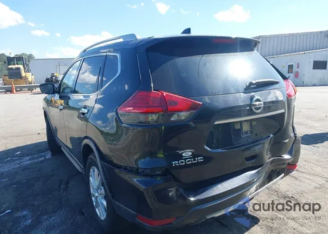 2017 Nissan Rogue Sv из США, поврежденный, VIN JN8AT2MT3HW384820